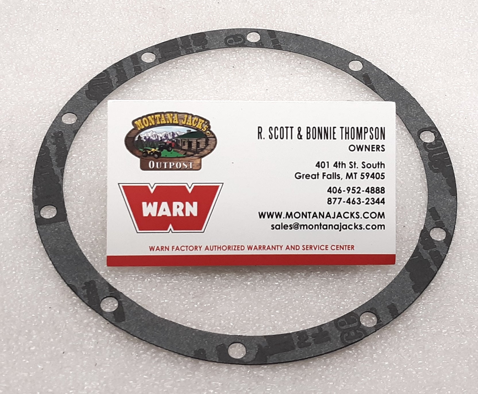 WARN 13848 Housing Gasket, FREE SHIPPING over $35 — Montana Jacks