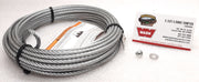 WARN 15236 ATV Winch Replacement Wire Rope for Steel Drums - 3/16 X 50 FT.