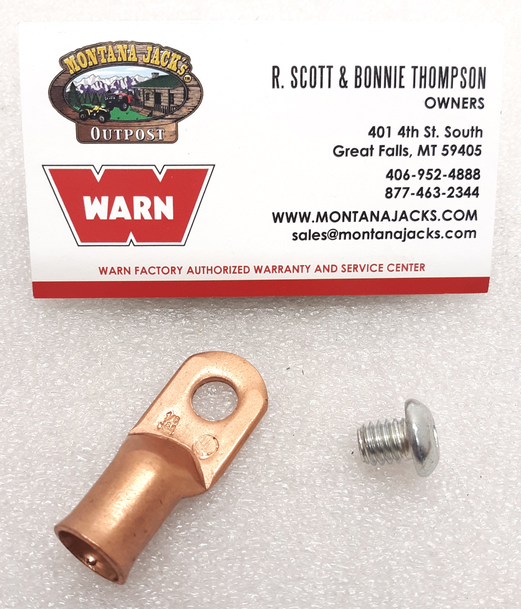 WARN 16464 Winch Cable Terminal Kit, 3/8