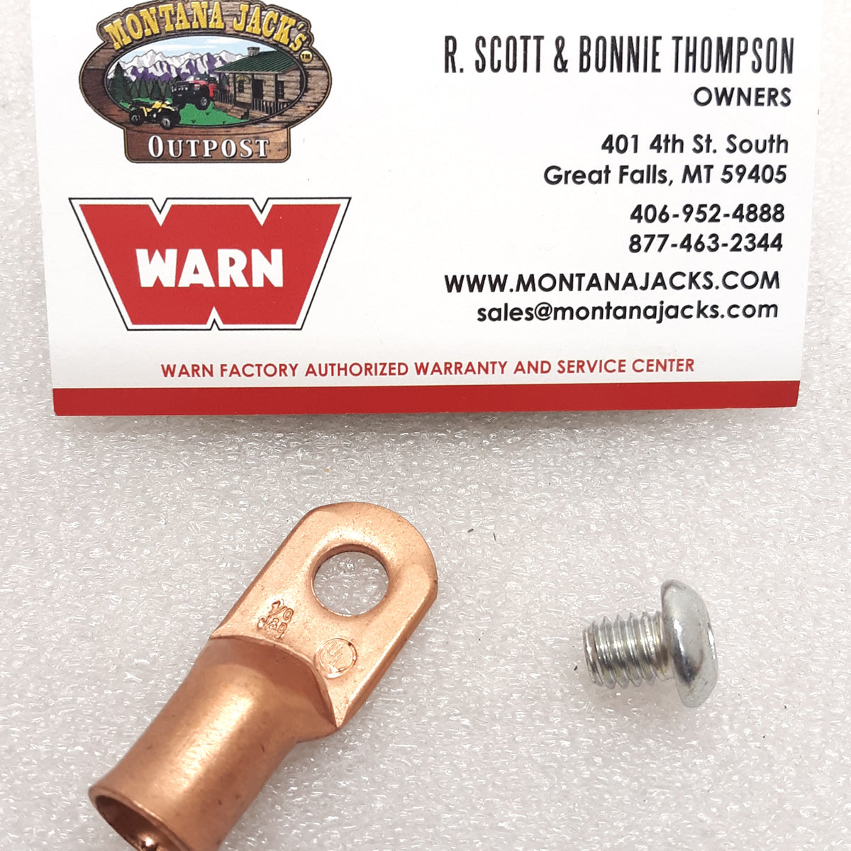 WARN 16464 Winch Cable Terminal Kit, 3/8