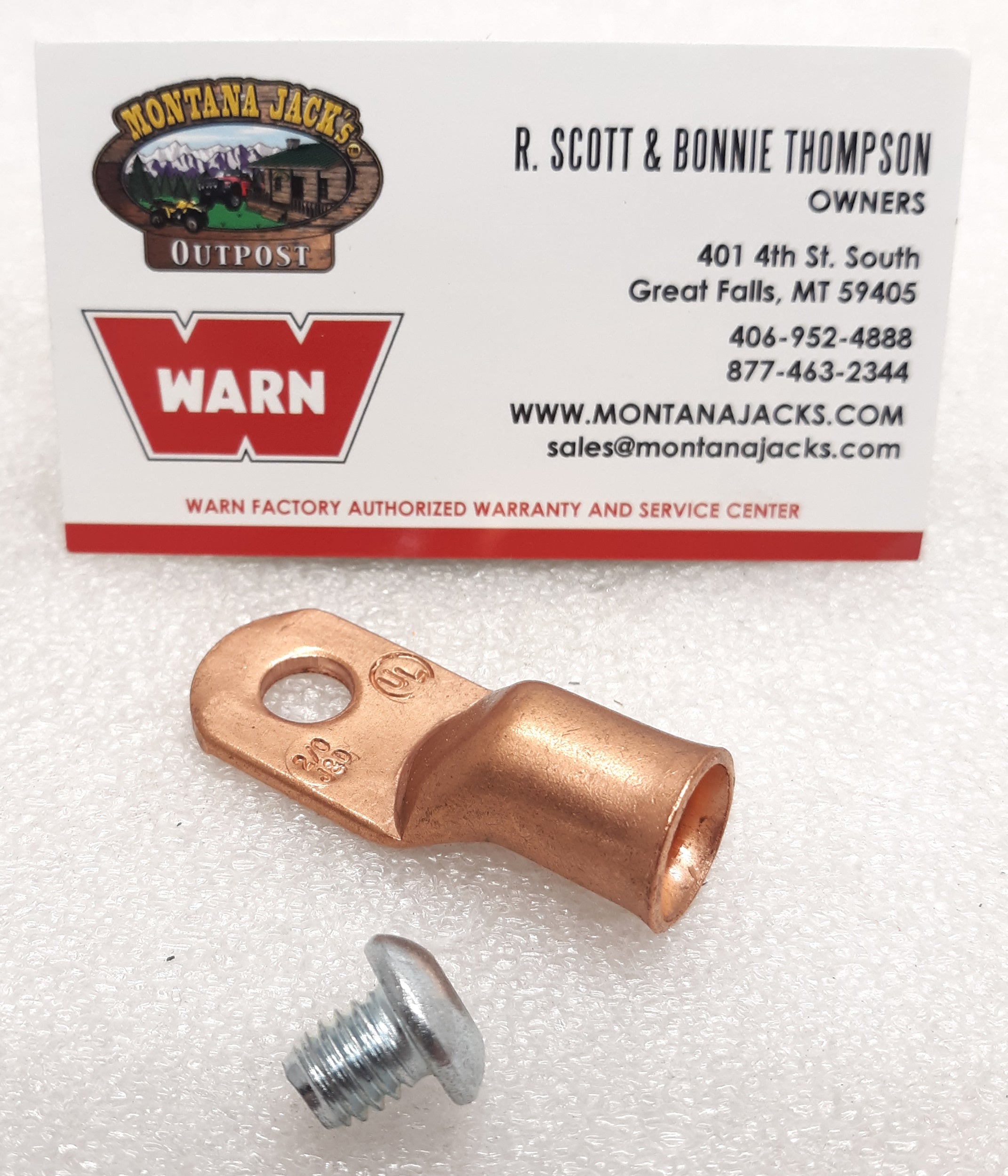 WARN 16465 Winch Cable Terminal Kit, 7/16