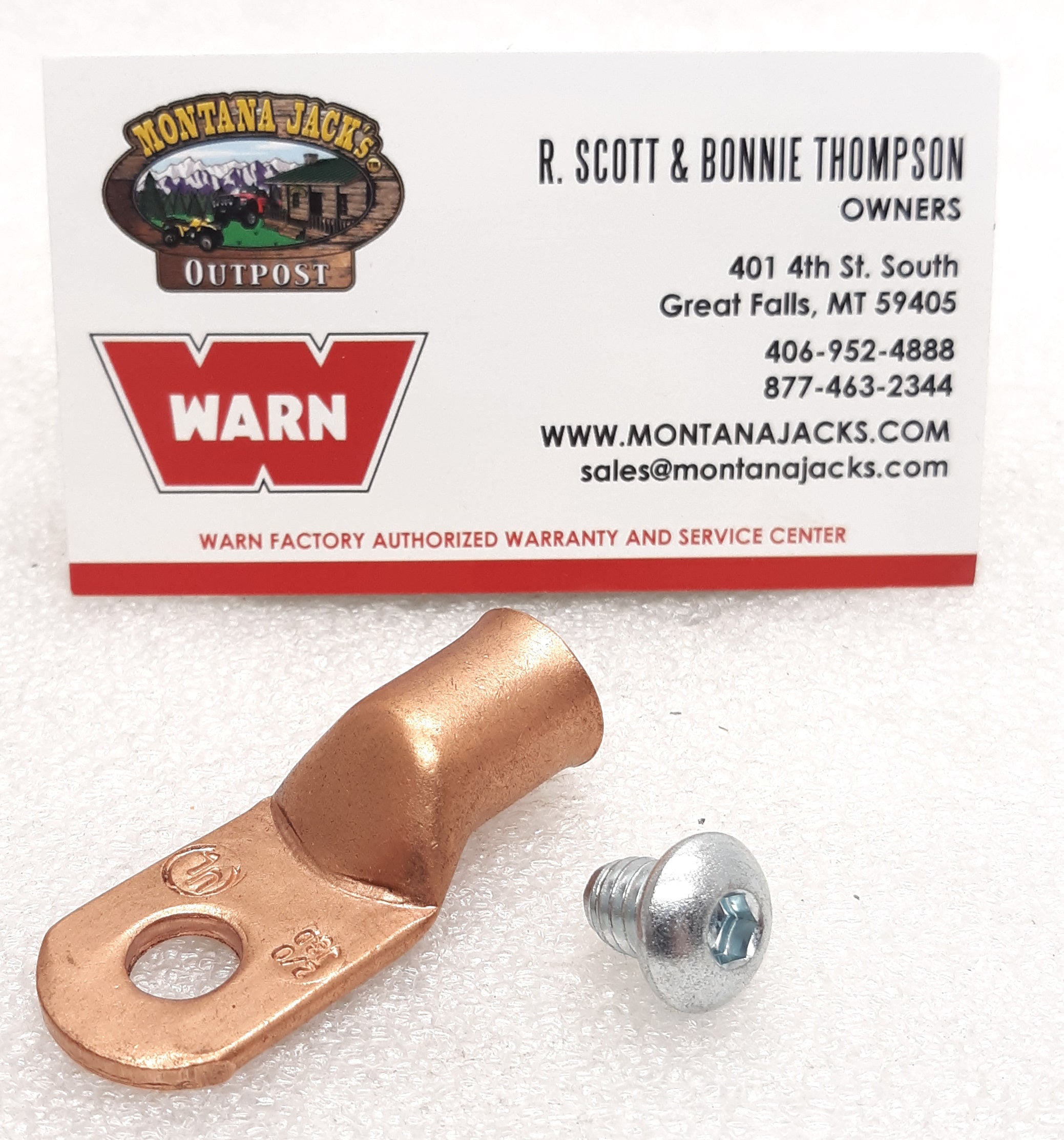 MALLOON(マルーン）FLMA-16 WARN 16465 Winch Cable Terminal Kit, 7/16
