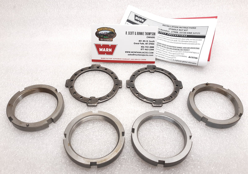 WARN 32721 4x4 Spindle Nut Kit