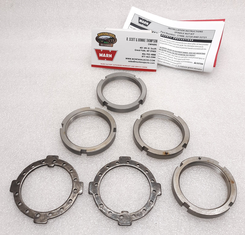 WARN 32721 4x4 Spindle Nut Kit