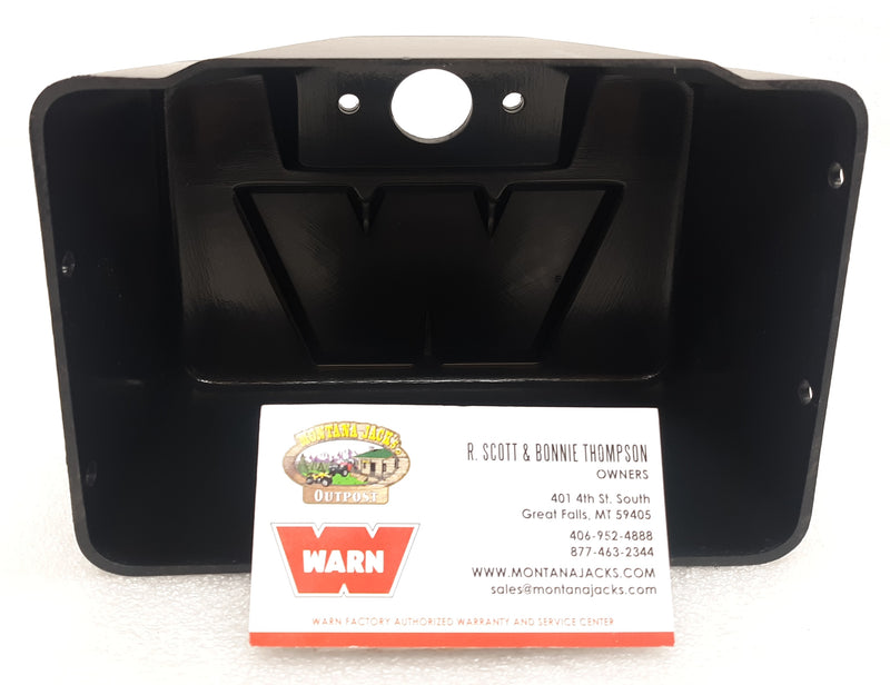 WARN 34459 Control Pack Cover, with cutouts, w/out socket