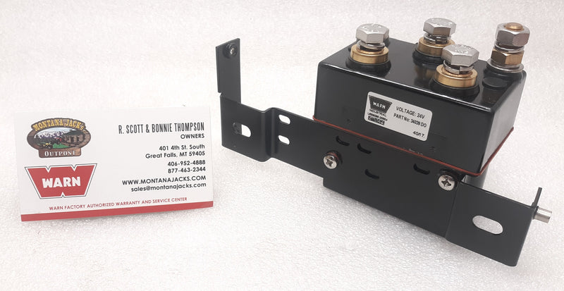 WARN 34974 Contactor w/bracket for 24v Hoists