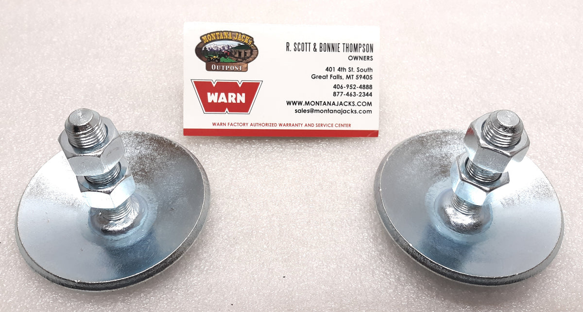 WARN 38330 Std. Plow Skid Feet (Pair), FREE SHIPPING over $35.00