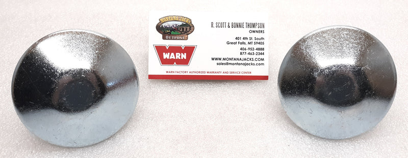 WARN 38330 Threaded Shaft Plow Skid Feet for Standard Plow Blades, One Pair