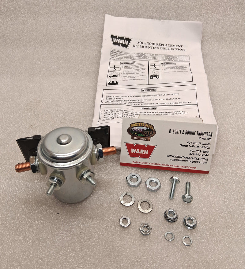 WARN 63001 Power Interrupt Solenoid, 12v