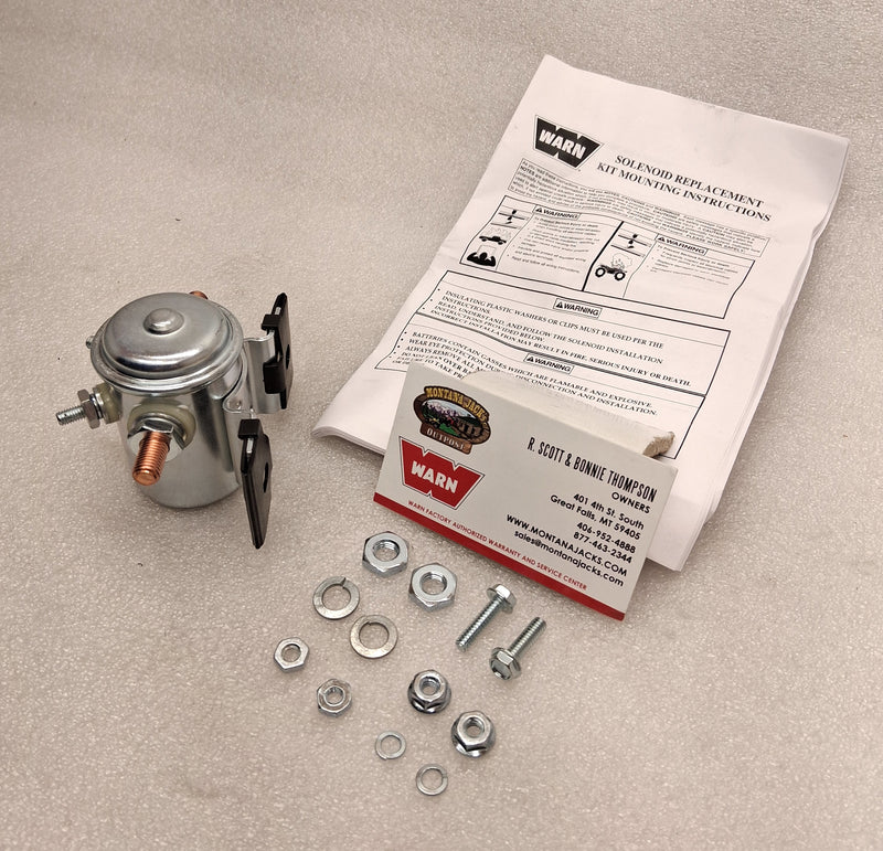 WARN 63001 Power Interrupt Solenoid, 12v