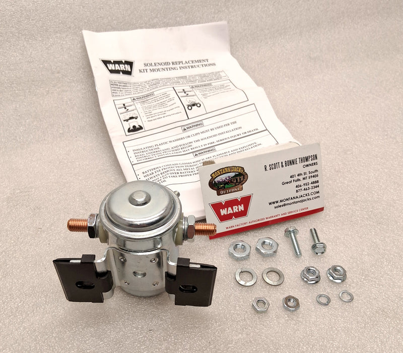 WARN 63001 Power Interrupt Solenoid, 12v