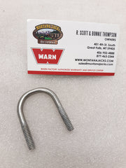 WARN 65099 U-Bolt, 1/4-20, 1 1/8 x 1 3/4