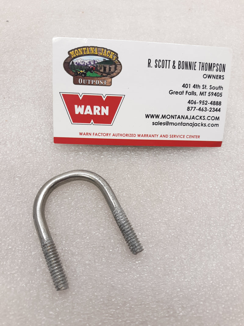 WARN 65099 U-Bolt, 1/4-20, 1 1/8 x 1 3/4