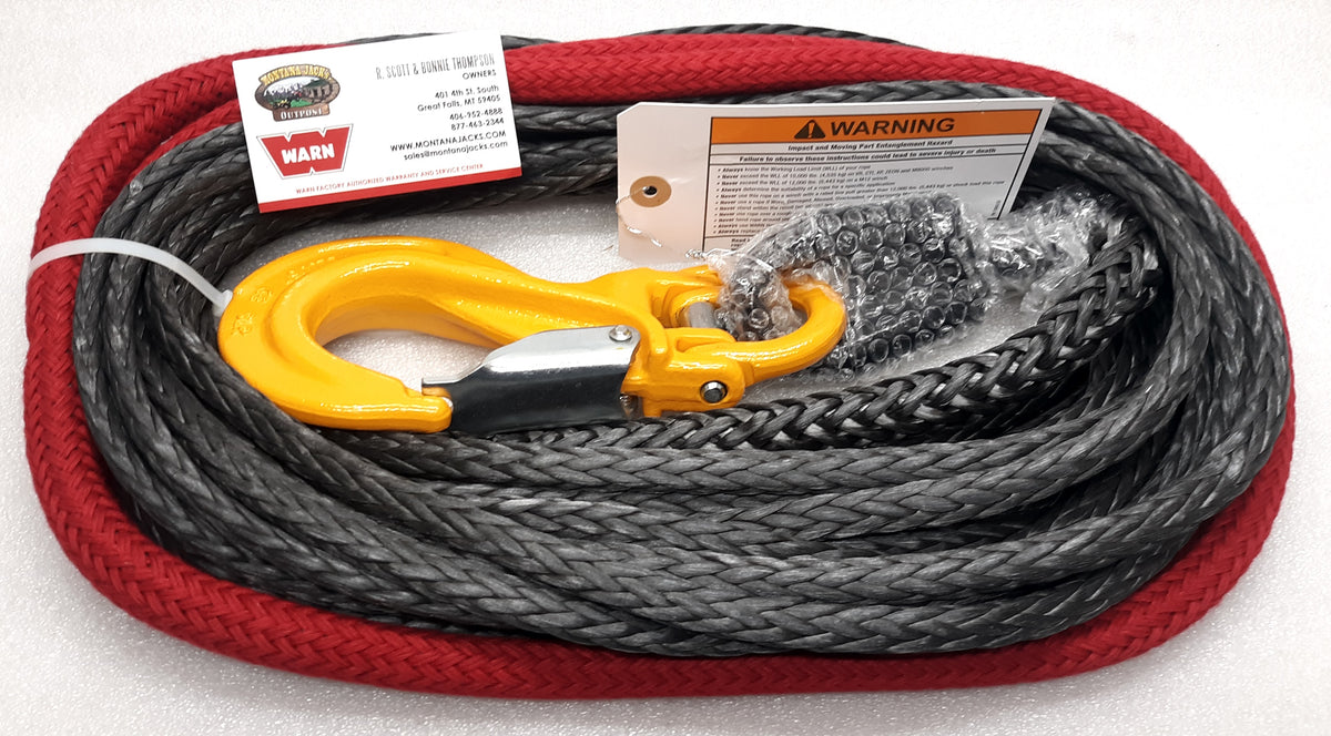 WARN 71717 Spydura Synthetic Winch Rope, 3/8