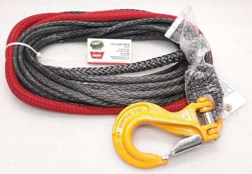 WARN 71717 Spydura Synthetic Winch Rope, 3/8" x 50'