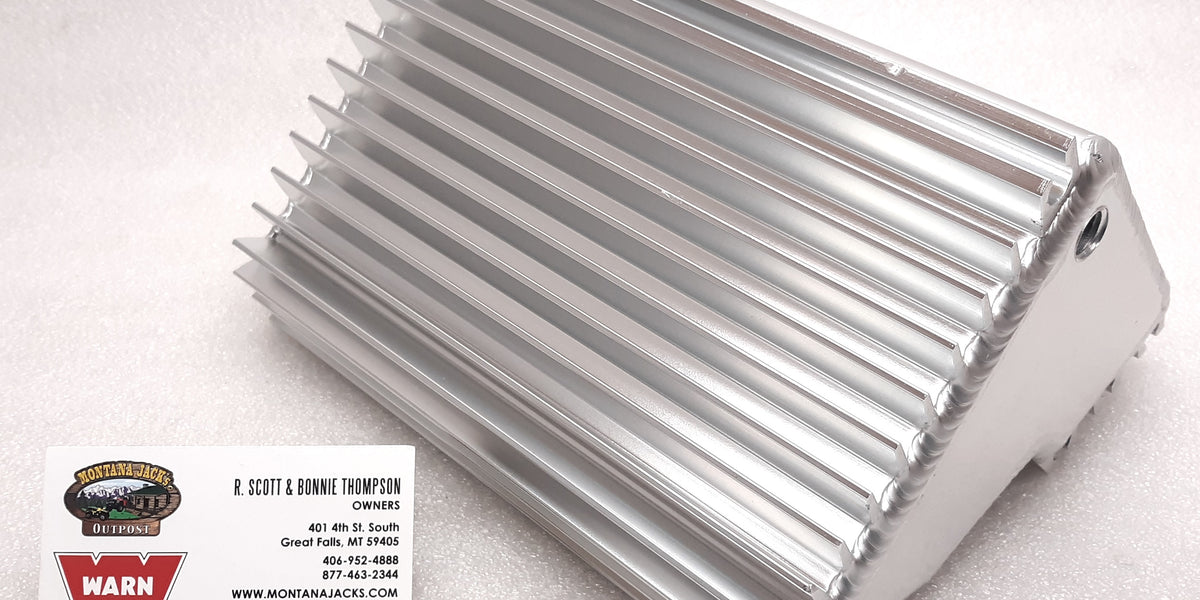 WARN 72098 Compressor Air Tank for PowerPlant 9.5 and 12 Truck