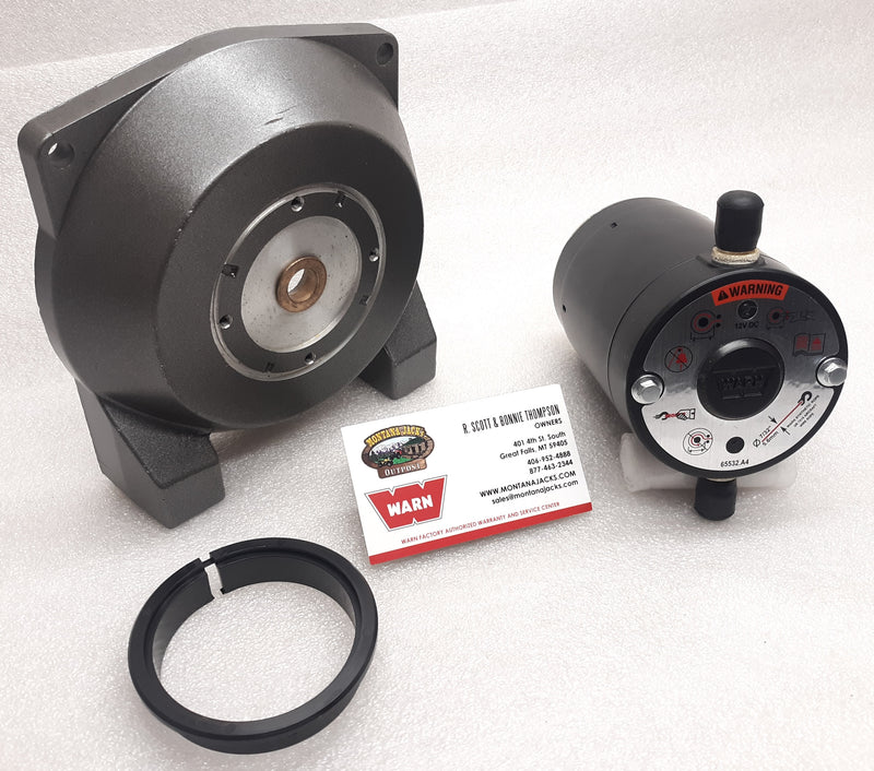 WARN 74852 Hoist Motor for DC1200 Industrial- Replaces 34399