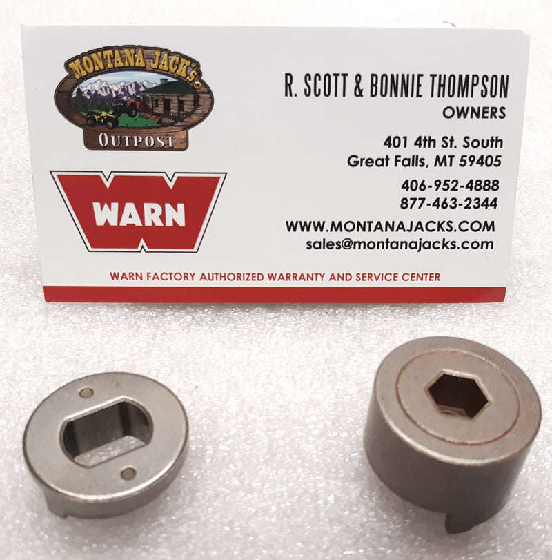 WARN 74996 Winch Motor to Drive Shaft Coupler, PV4500; RT/XT 40; DC1000