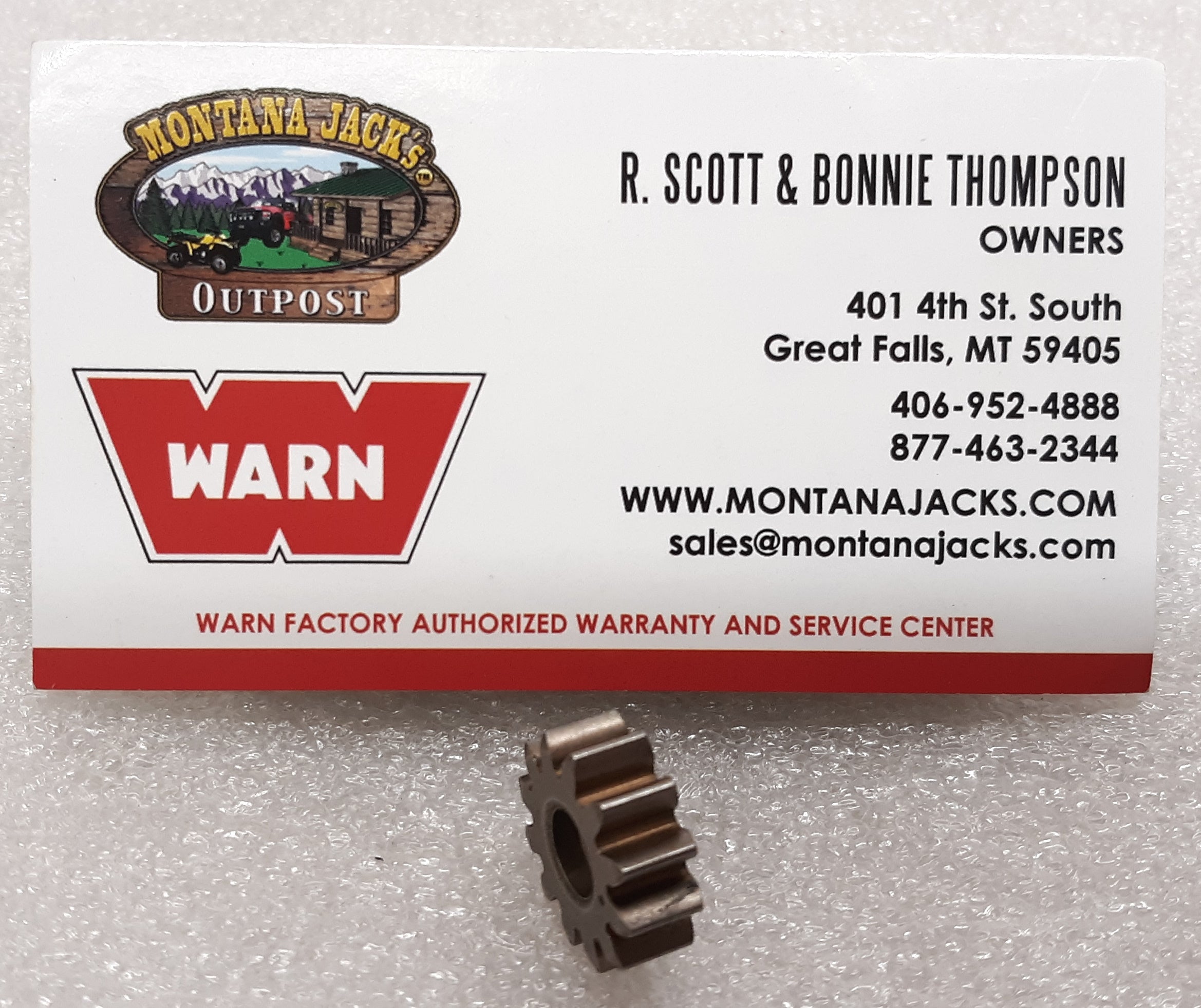 WARN 74999 Sun Gear for ATV Winches, FREE SHIPPING over $35.00
