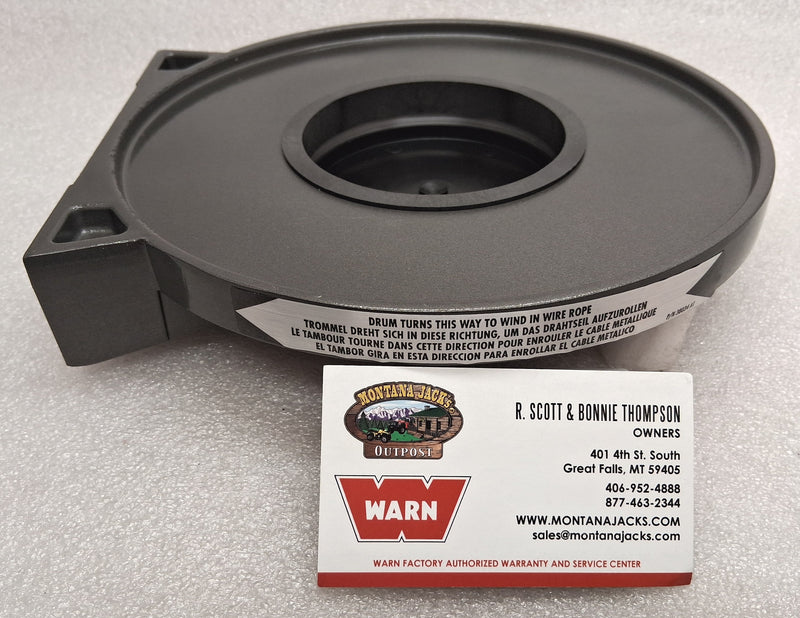 WARN 7532 Winch Drum End Support, off side, for M8274-50