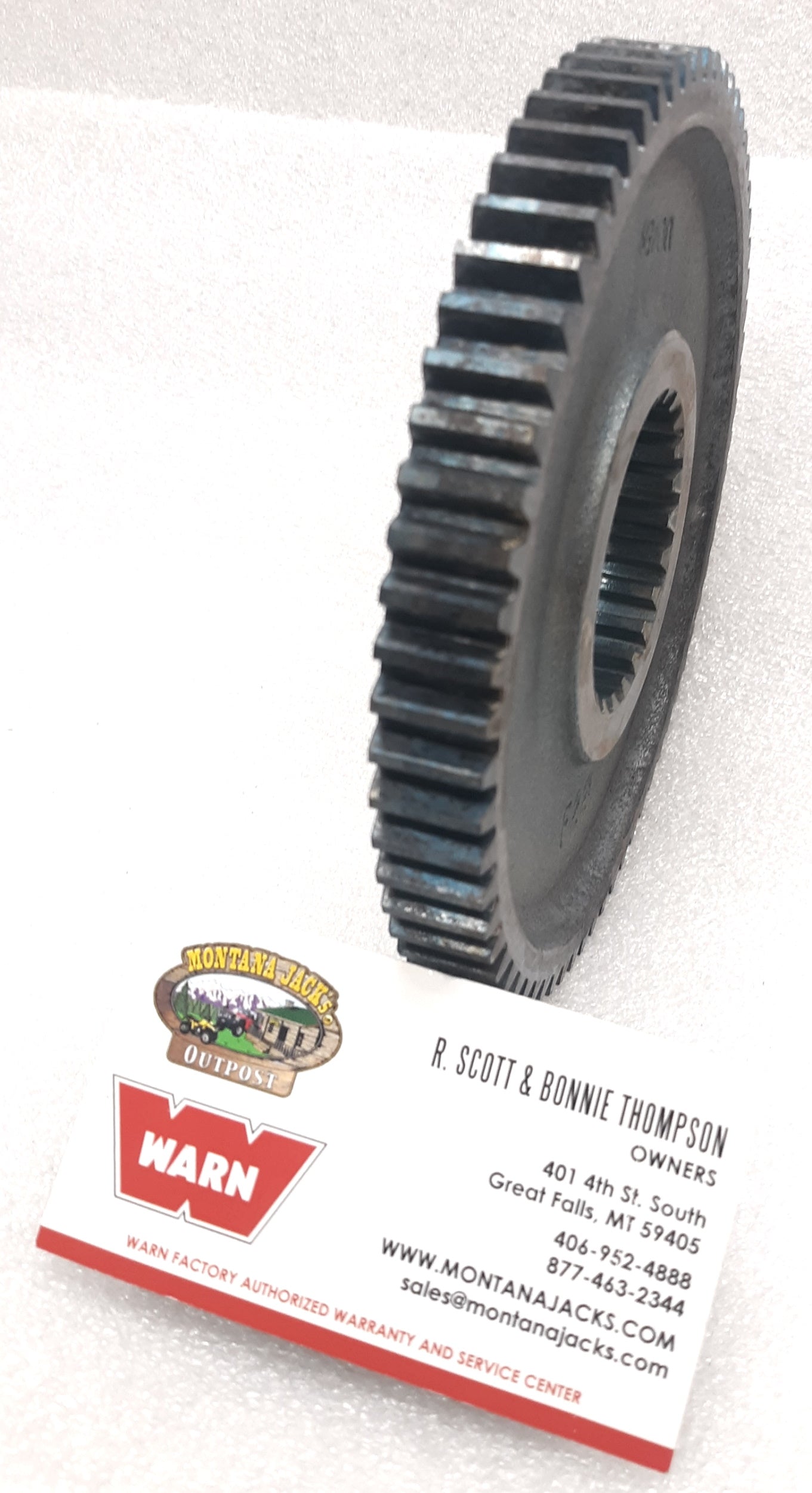 WARN 106139 (7548) Intermediate Gear for 8274 Winch, 67T — Montana