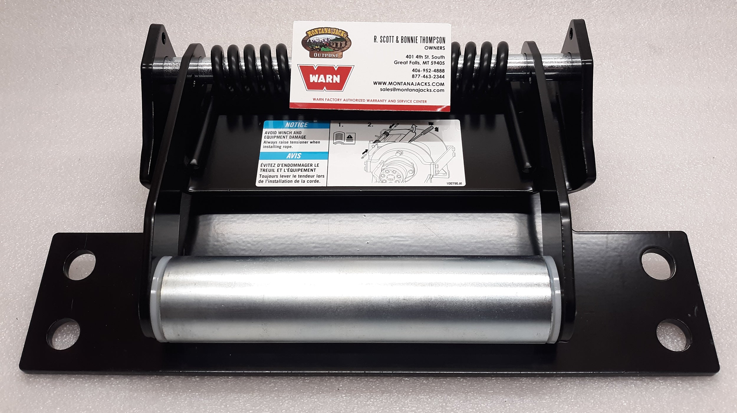 WARN 77445 Tensioner Kit for XL Series Winch, Standard Drum