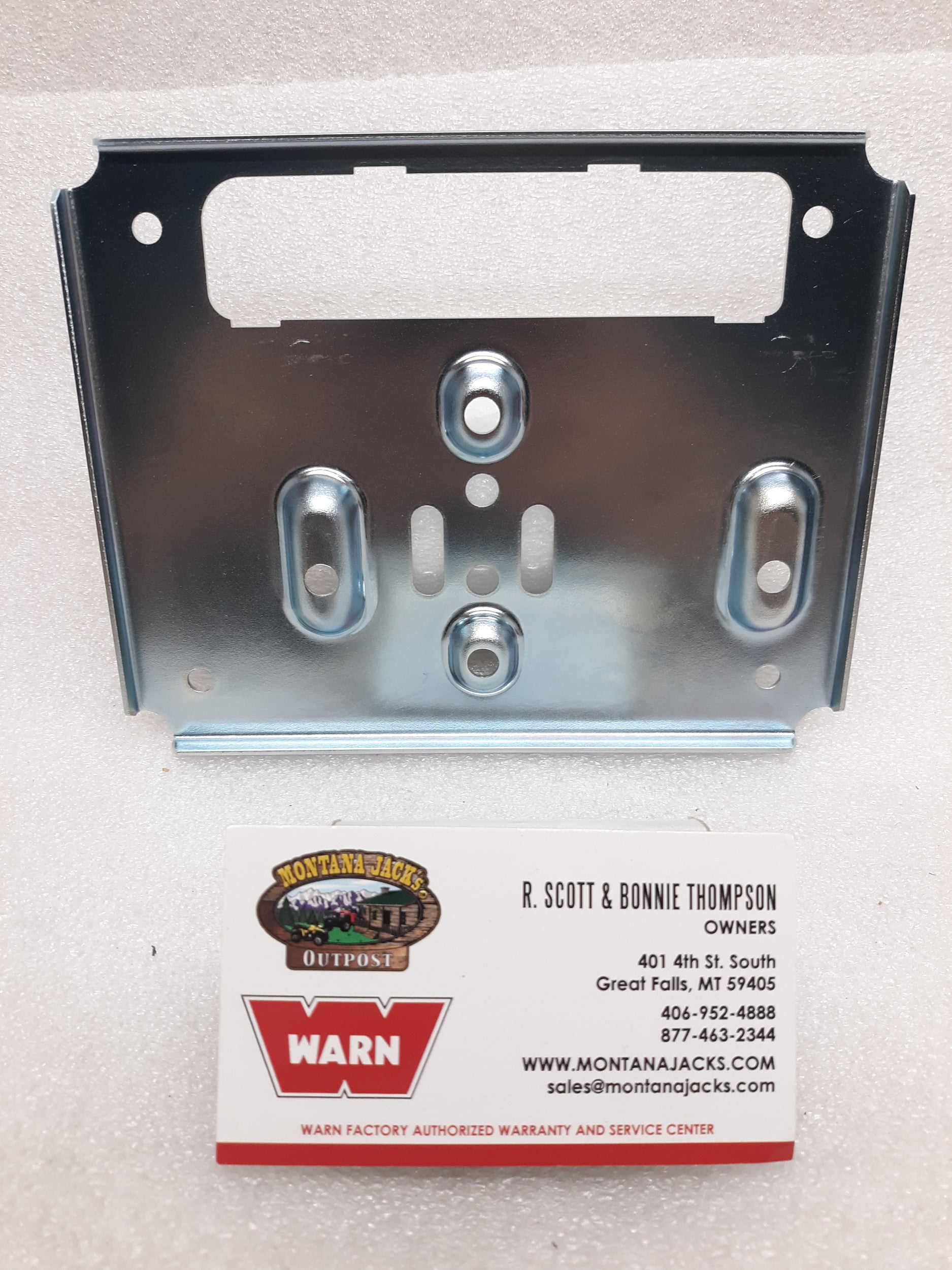 WARN 82221 Control Pack Base Plate for MF-LF Truck/SUV Winch