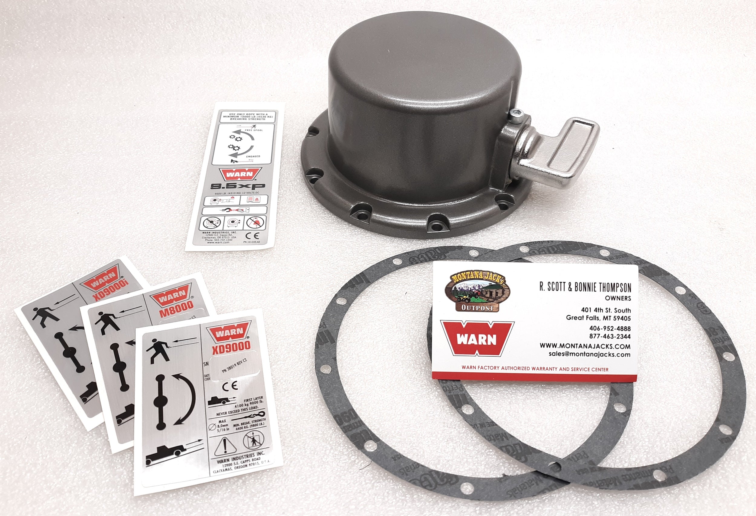 Warn 82554, END-HOUSING, CAST-LEVER, FREE SHIPPING! — Montana