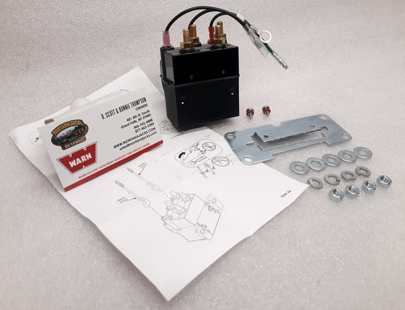 WARN 83322 Hoist Contactor, 24v, for DC800, DC1000, DC1200