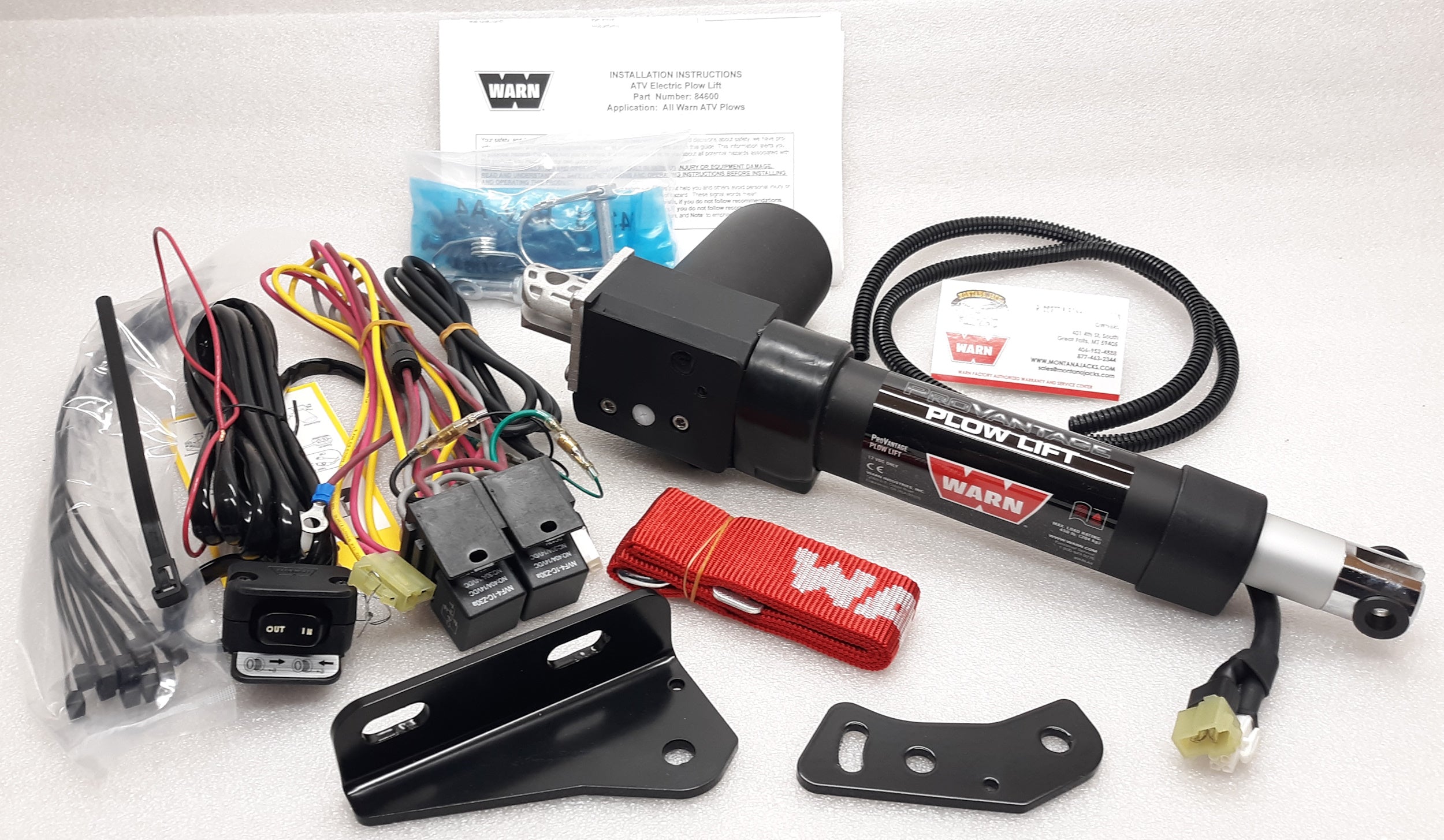 WARN 84600 ProVantage Electric Plow Lift, FREE SHIPPING! — Montana