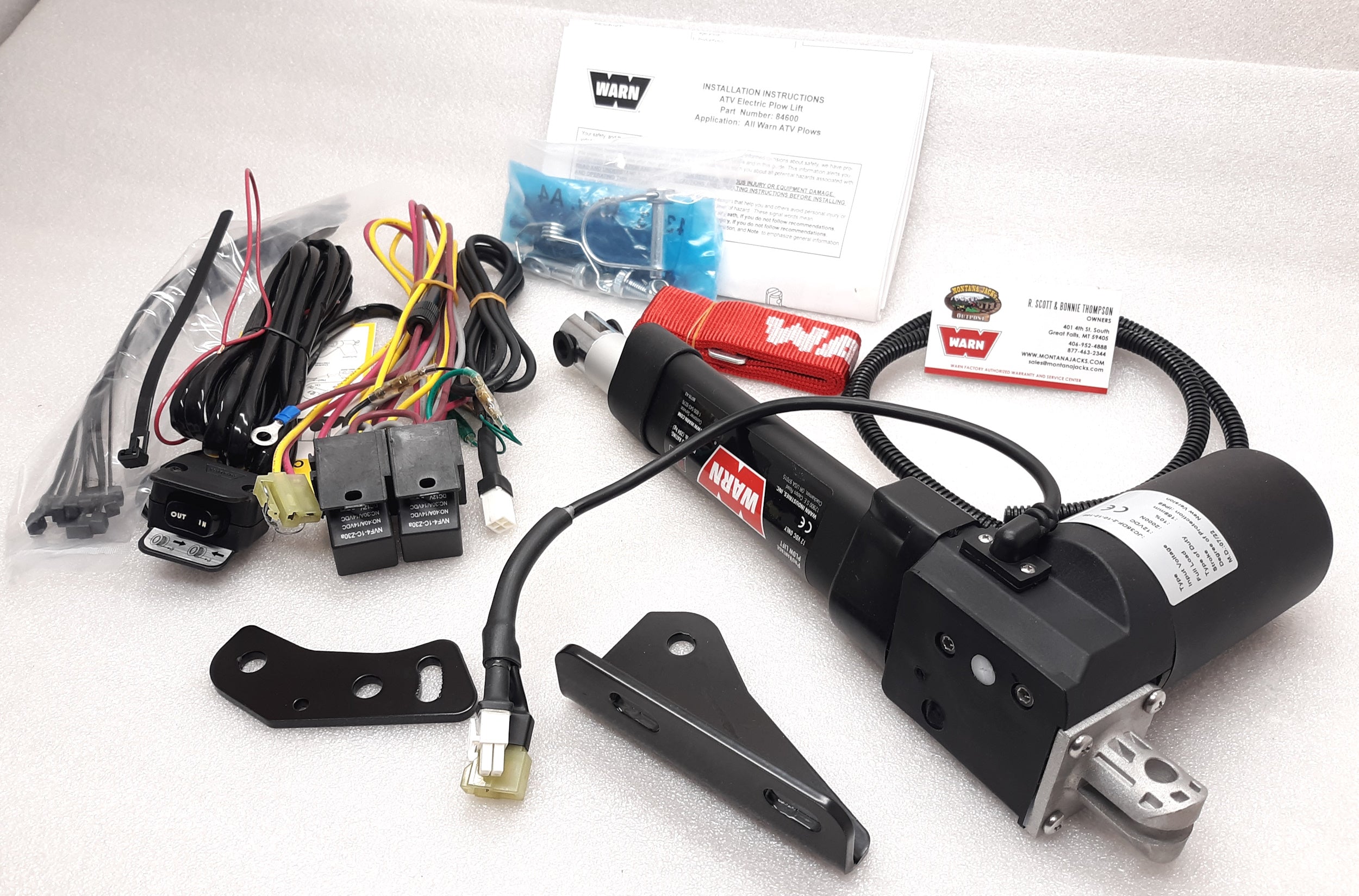 WARN 84600 ProVantage Electric Plow Lift, FREE SHIPPING! — Montana