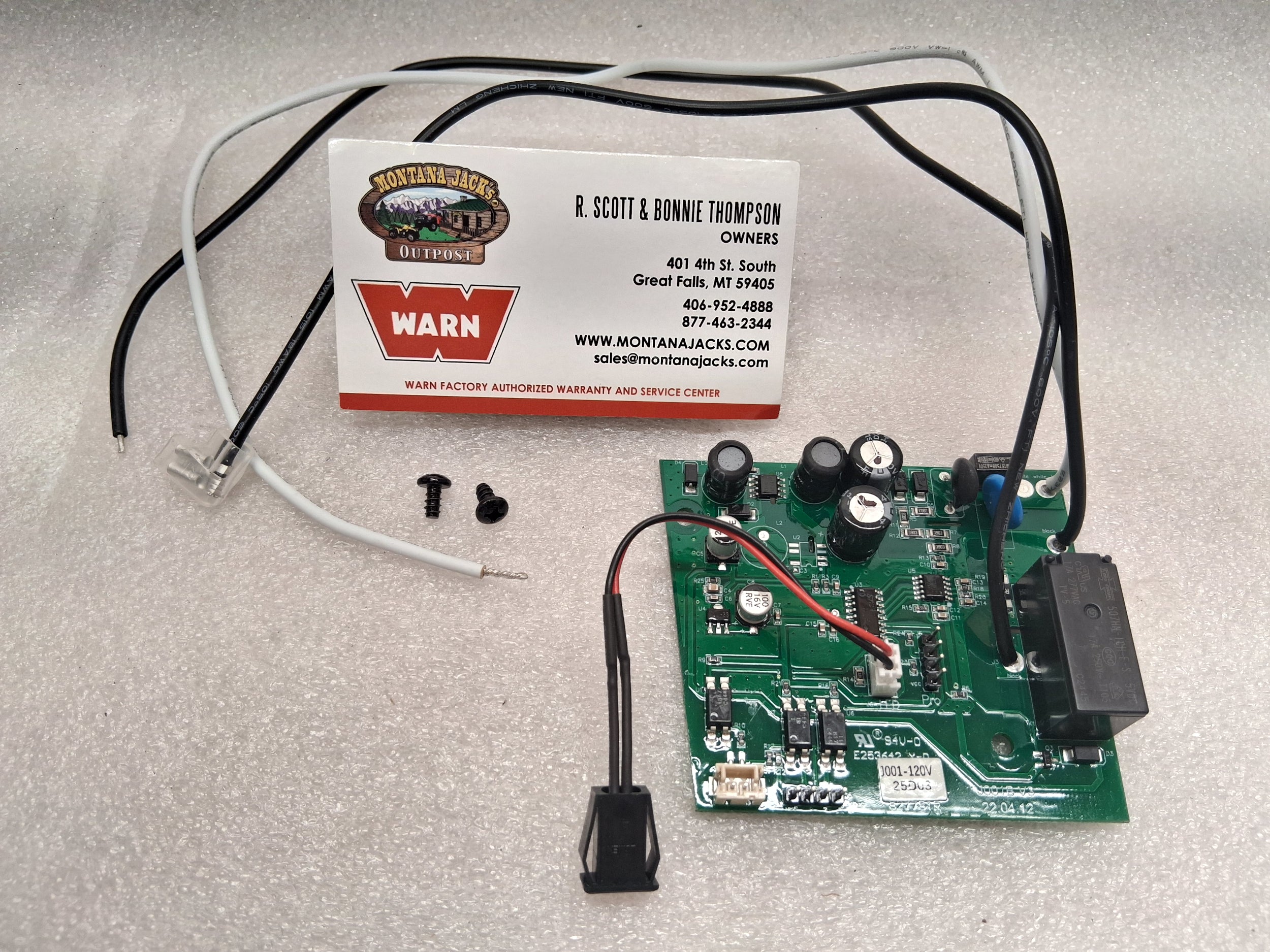 WARN 86354 Load Limiter for PullzAll, 120V — Montana Jacks Outpost