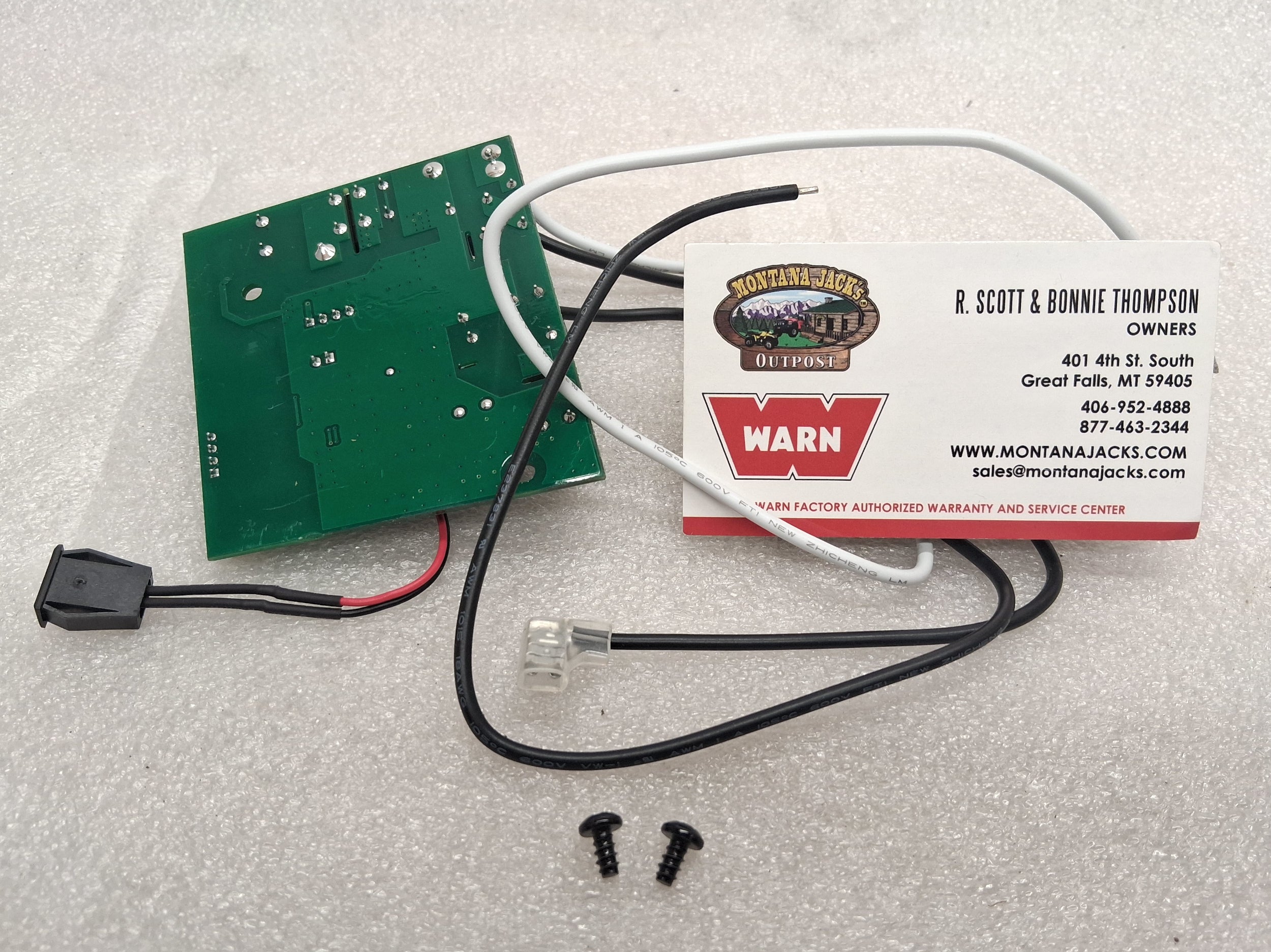 WARN 86354 Load Limiter for PullzAll, 120V — Montana Jacks Outpost
