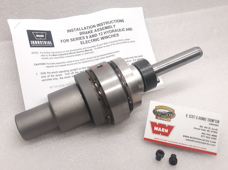 WARN 87858 Winch Brake Assembly for Series Industrial, CCW Rotation, Hydraulic