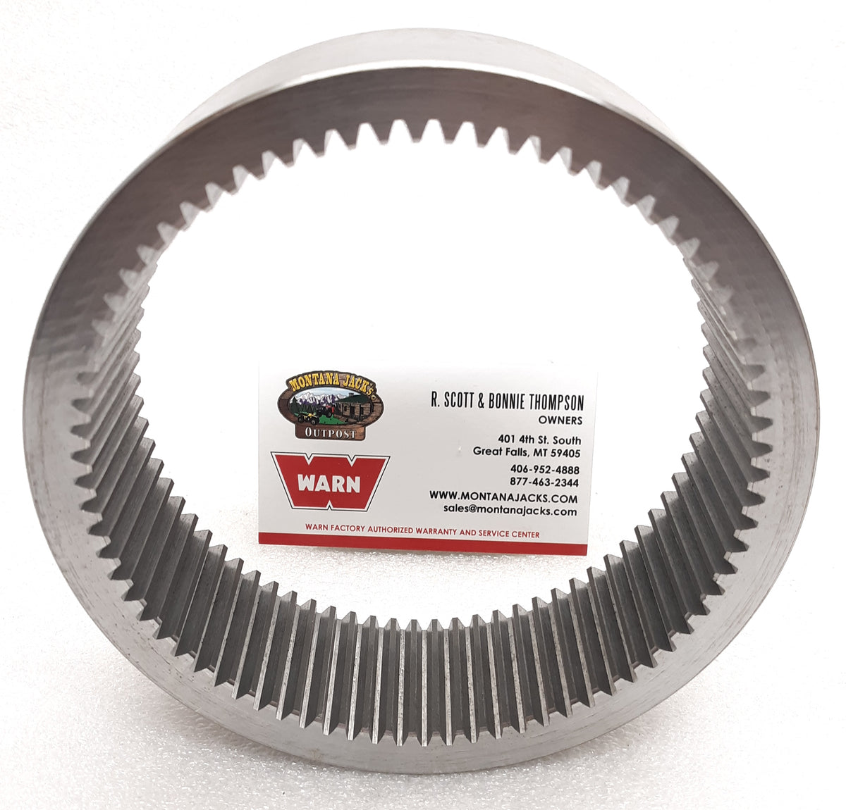 WARN 88252 Winch Ring Gear for ZEON, FREE SHIPPING! — Montana