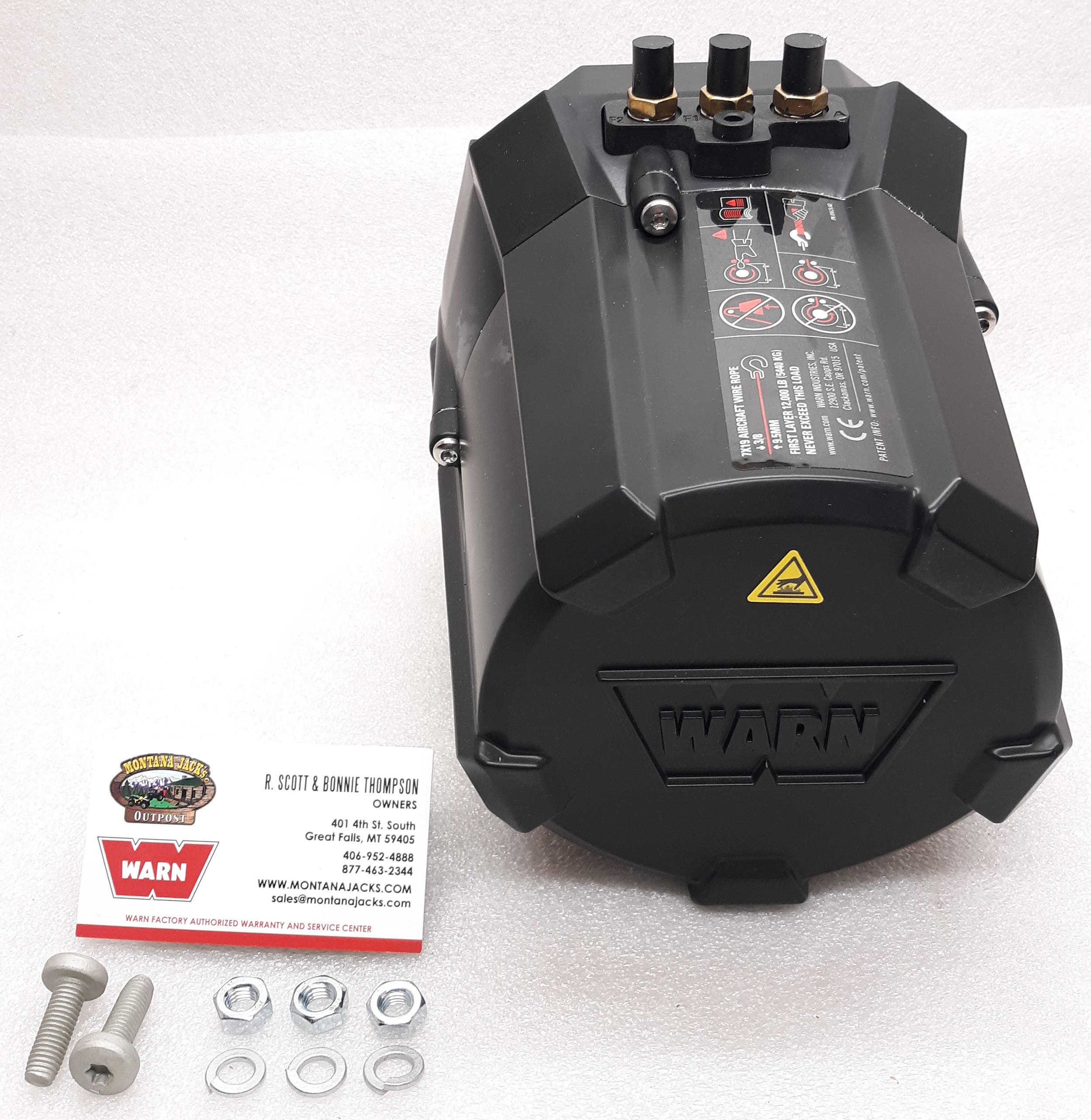 WARN 89301 Winch Motor, ZEON 12, FREE SHIPPING! — Montana Jacks