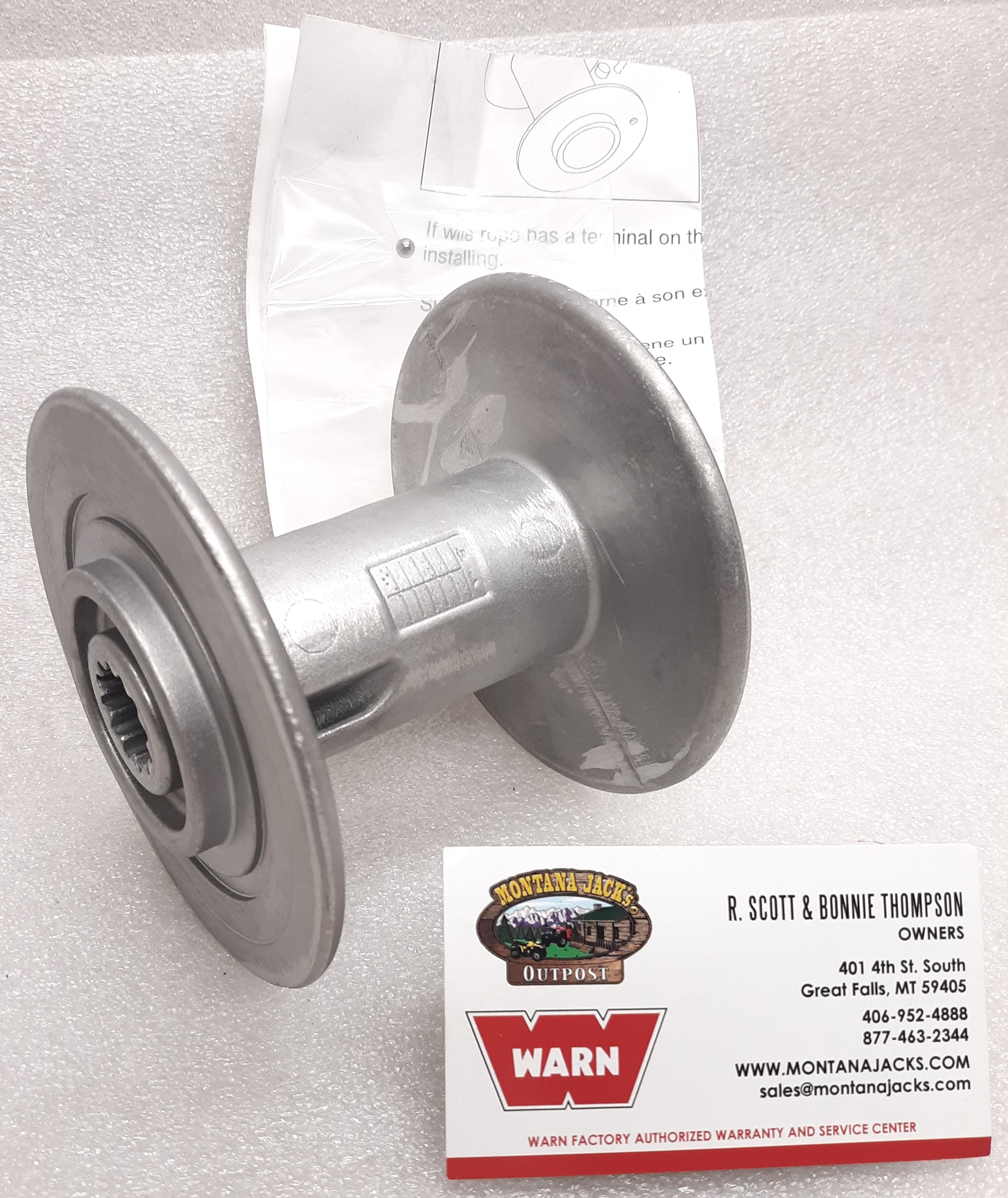 WARN 89552 Winch Drum, Vantage 2000 ATV Winch, FREE SHIPPING
