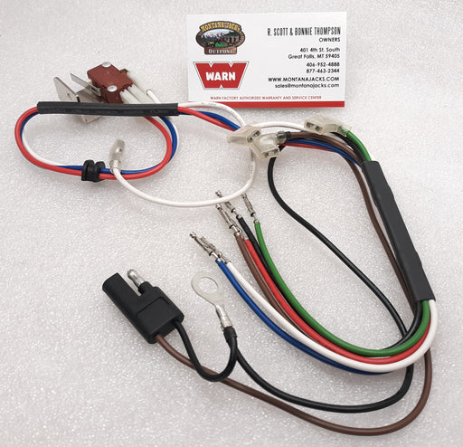 WARN 91687 Contactor Wiring Harness for PowerPlant 9.5 & 12 Winches