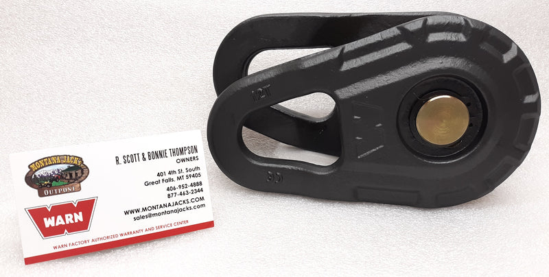 WARN 92188 Epic 24,000 lb. Premium Snatch Block for Winches up to 12,000 lbs.