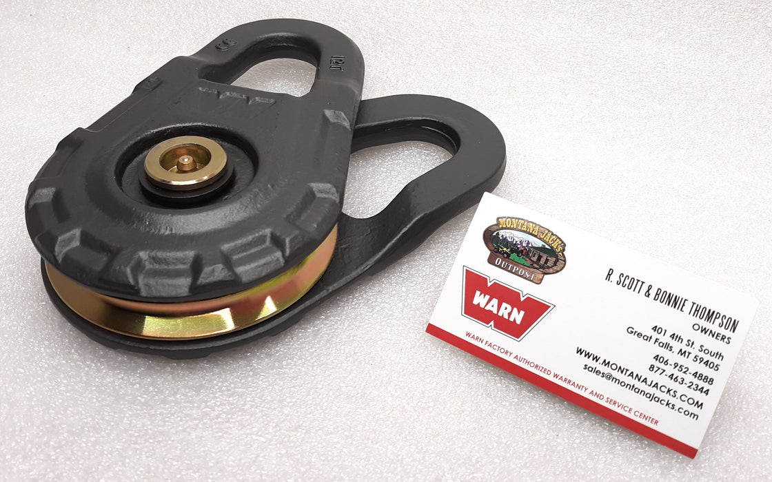 WARN 92188 Epic 24,000 lb. Premium Snatch Block for Winches up to 12,000 lbs.