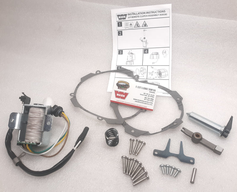WARN 93038 Remote Clutch Assy for ZEON Platinum 10 & 12