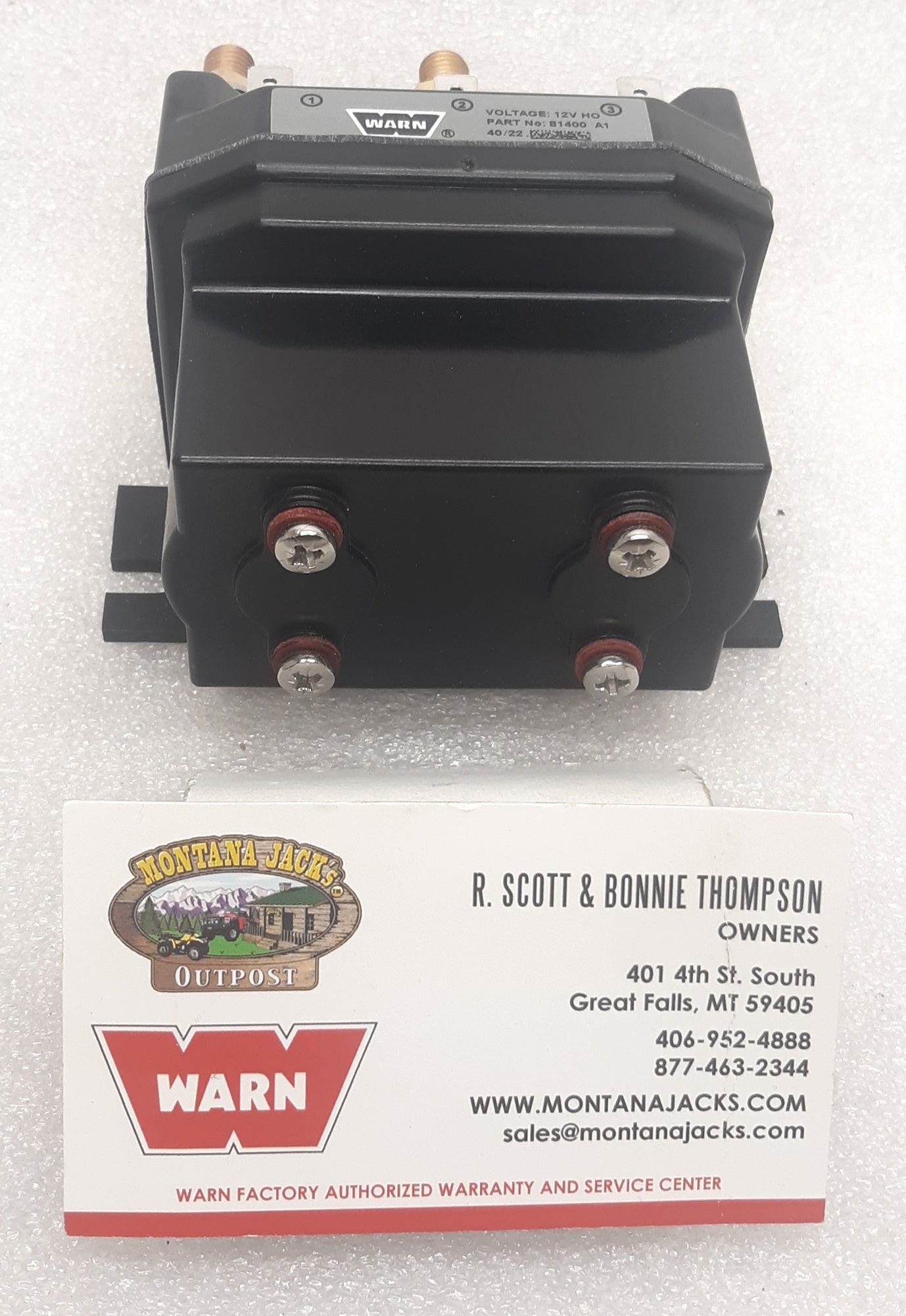 WARN 81400 Contactor for ZEON Series Winches, FREE SHIPPING