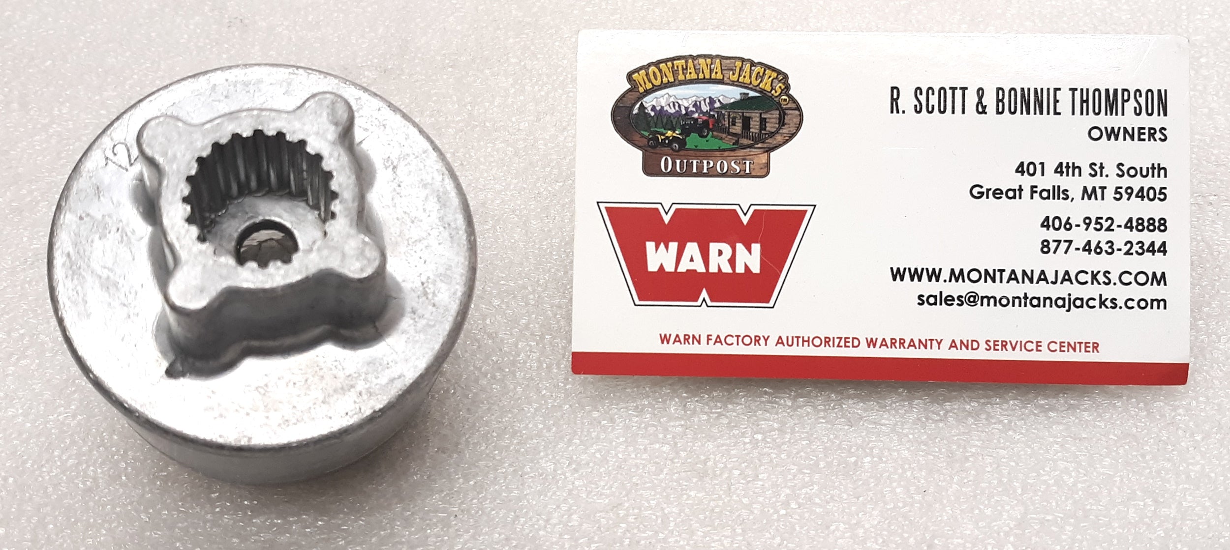 WARN 98394 Winch Motor Coupler for M8000, XD9000, 9.5xp, 9.0rc
