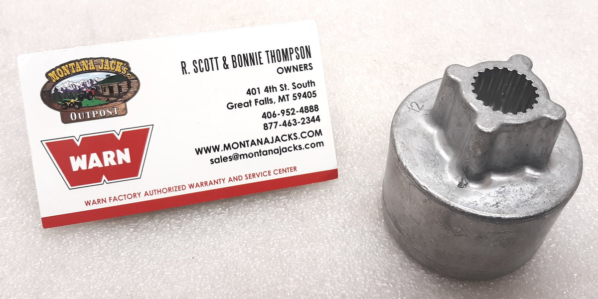 mero8488 WARN 98394 Winch Motor Coupler for M8000, XD9000, 9.5xp, 9.0rc