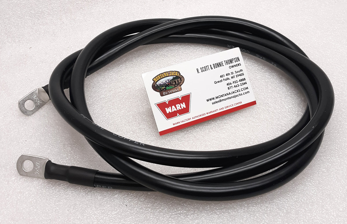 WARN 98399 Electric Winch Ground Cable, 72