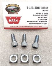 WARN 98484 Cap Screw for M8274-50, 3 Pack, Replaces old number 3962