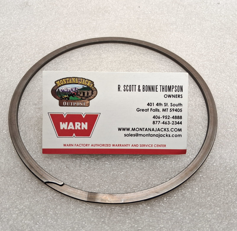 WARN 98485 Retaining Ring for Series Industrial Winch, One-Piece