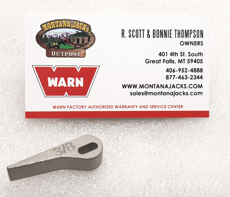 WARN 90053 Winch Cable Anchor Puck for ZEON 10 (Steel) and 12, 12-S Winch