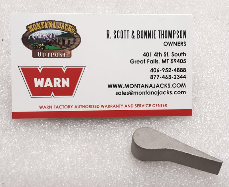 WARN 98528 Winch Cable Anchor Puck for ZEON 10 (Steel) and 12, 12-S Winch
