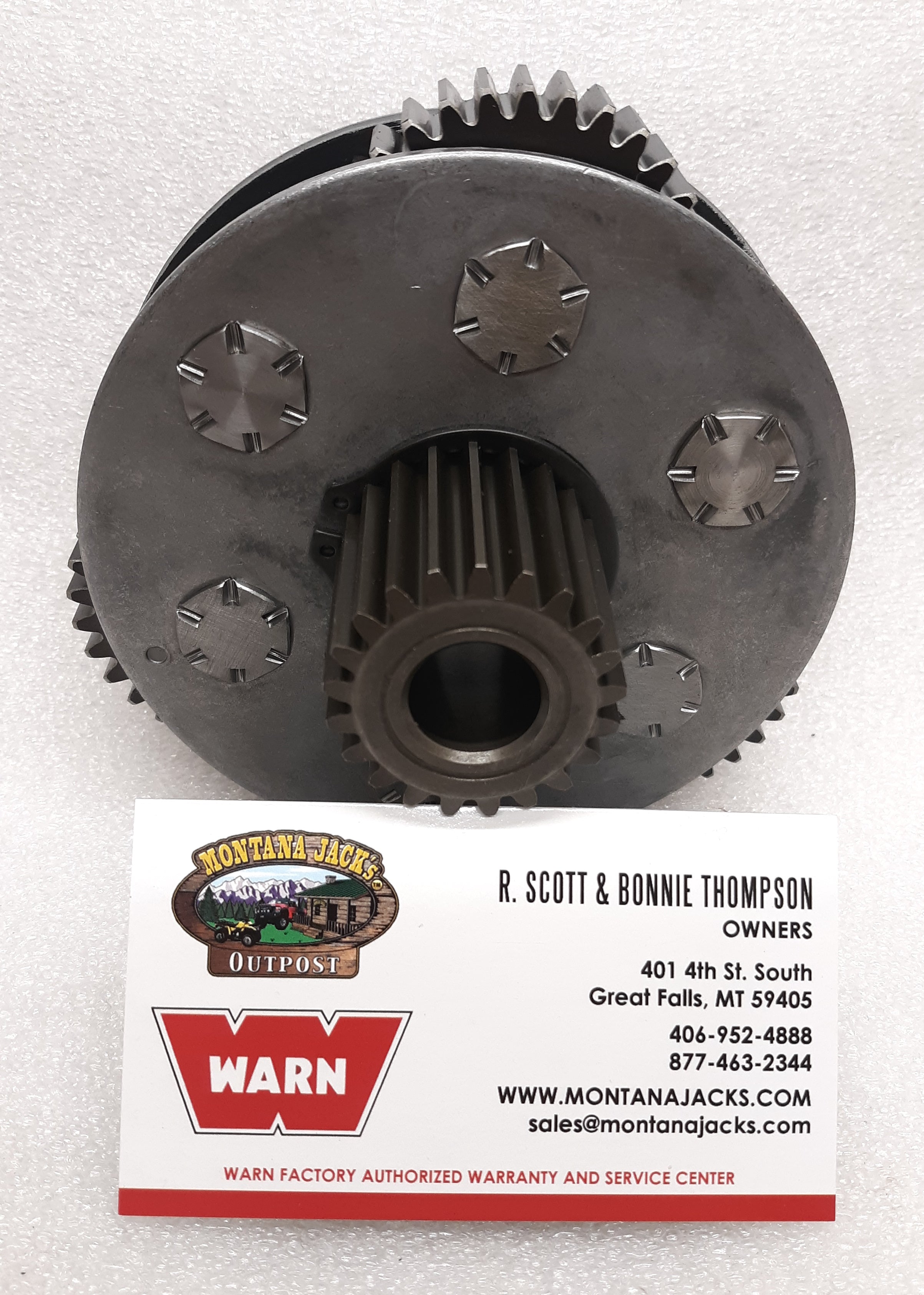 G3E ウィペン ジャンク品 WARN 98551 (18598) Carrier Assy, Stage 2 — Montana Jacks Outpost